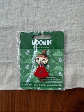 Moomin Little My Red Enamel Pin Brooch